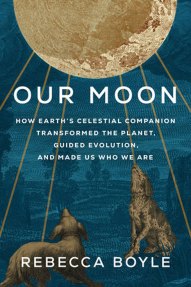 An image showing the cover of the book "Our Moon"