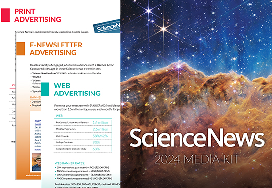 Science News Media Kit - 2024